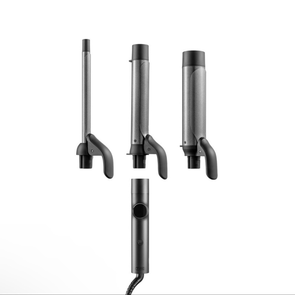 TYMO Cues 3-in-1 Interchangeable Hair Curling - Black